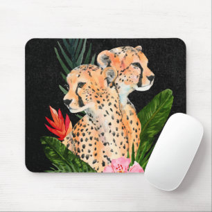 Tapis De Souris Cheetah Bouquet