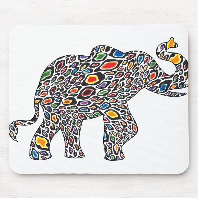 Tapis De Souris Cheetah Elephant (Devant)