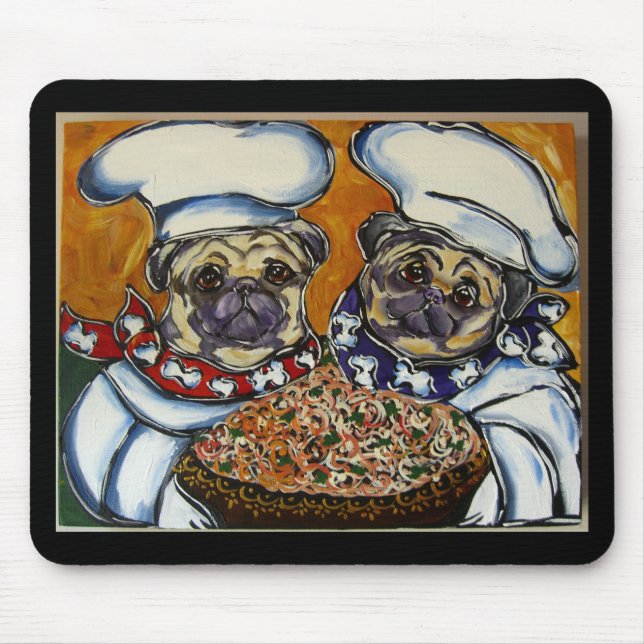 Tapis De Souris Chef Carlin (Devant)