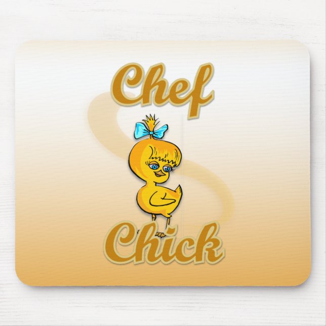 Tapis De Souris Chef Chick (Devant)