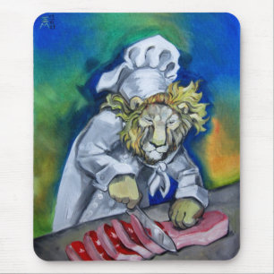 Tapis De Souris Chef de Lion
