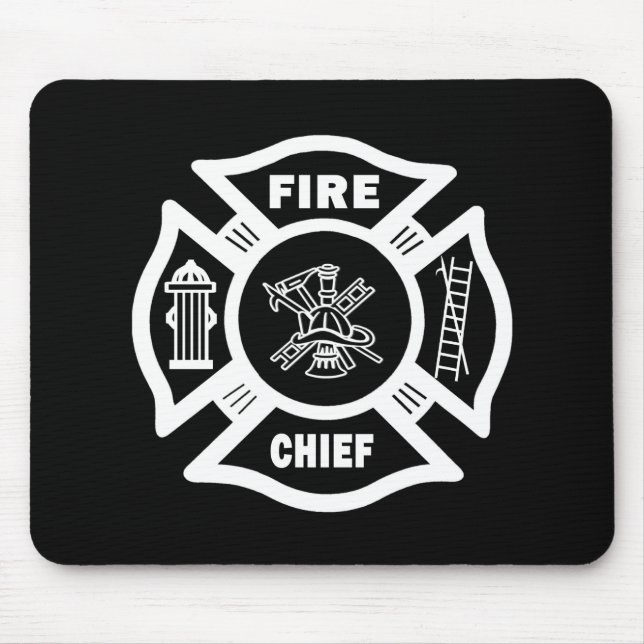 Tapis De Souris Chef des pompiers (Devant)