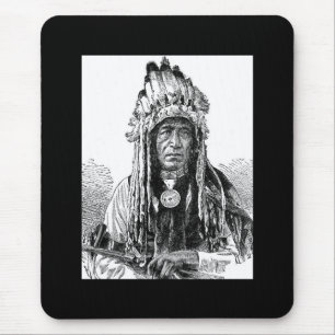 Tapis de souris Chef indien