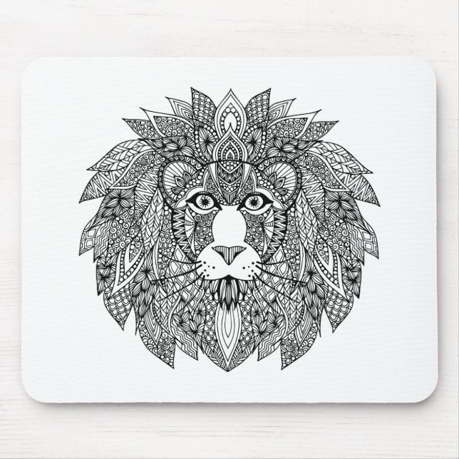 Tapis De Souris Chef inspiré 4 de lion (Devant)