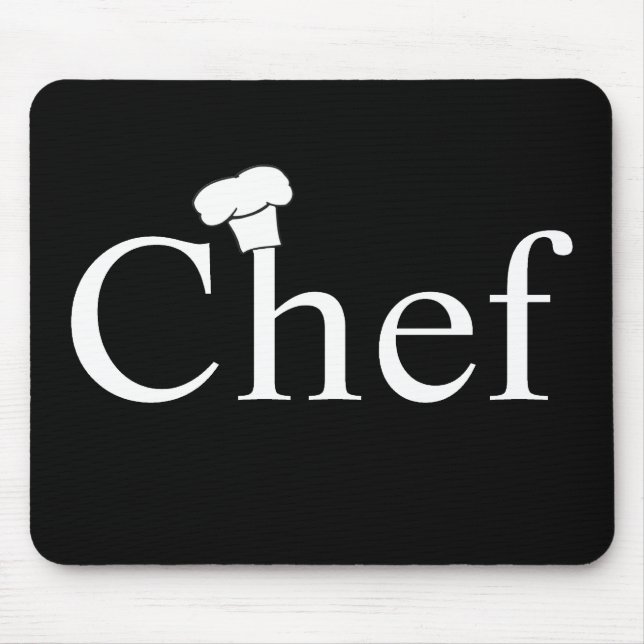 Tapis De Souris Chef Mousepad (Devant)