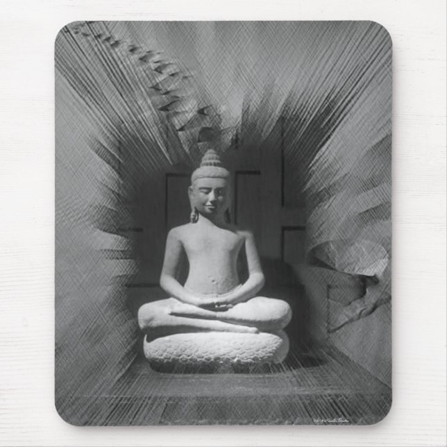 Tapis De Souris Chemin Bouddhas Mousepad (Devant)