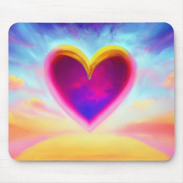 Tapis De Souris Chemin de l'amour Mousepad (Devant)