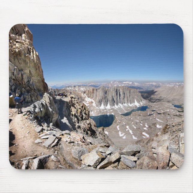Tapis De Souris Chemin Mt Whitney Junction John Muir Trail (Devant)
