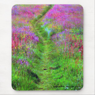 Tapis De Souris Chemin peint aux bois