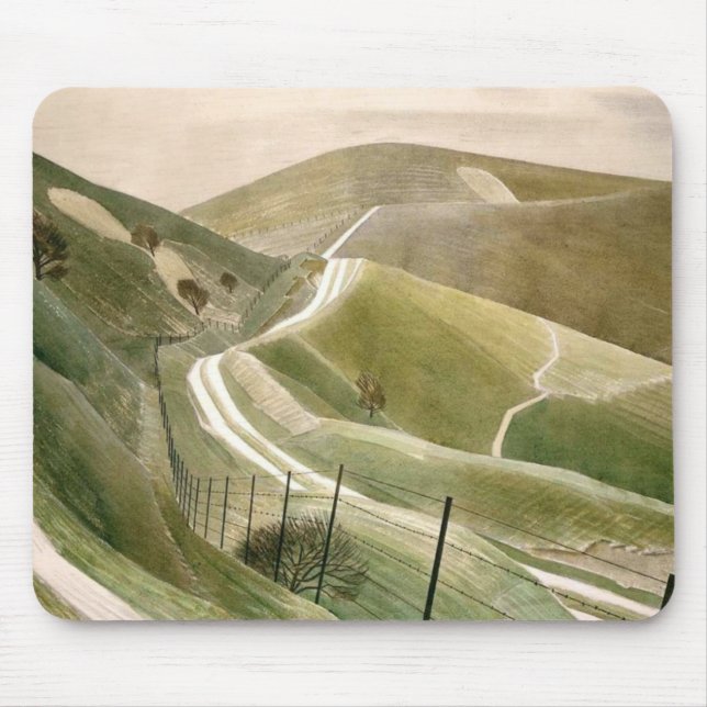 Tapis De Souris Chemins De Chalk Par Eric Ravilit (Devant)