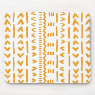 Tapis De Souris Chemins De Motif Africain En Toile De Soleil En Bl