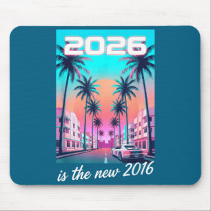 Tapis De Souris Chemise 2016 Rétro Synthwave Voiture Esthétique