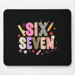 Tapis De Souris Chemise 67 pour enseignants Mème 67 Femme Enseigna