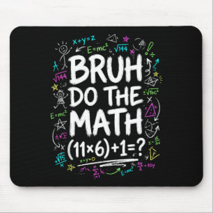 Tapis De Souris Chemise 67 Six Sept Mème 6-7 Garçons Filles Bruh D