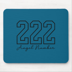 Tapis De Souris Chemise Ange Nombre 222 Numérologie Spiritualité