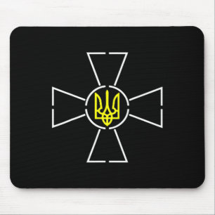 Tapis De Souris Chemise Armoiries Ukrainiennes Président Zelensky