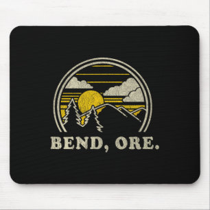 Tapis De Souris Chemise Bend Oregon Ou T Vintage Randonnée Montagn