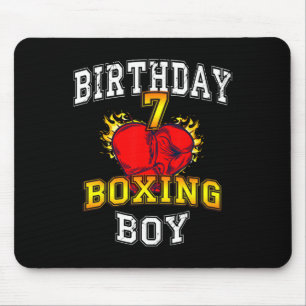 Tapis De Souris Chemise Boy 7e Anniversaire - Boxe Enfant 7 Ans