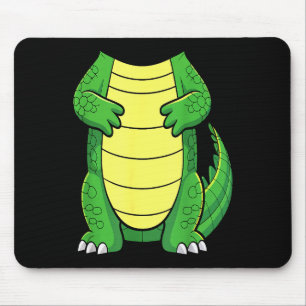 Tapis De Souris Chemise Corps Crocodile Adulte Enfants Hommes Femm