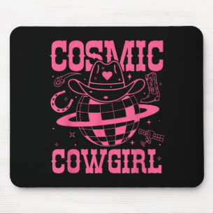 Tapis De Souris Chemise Cosmic Space Cowgirls Enterrement de Vie d