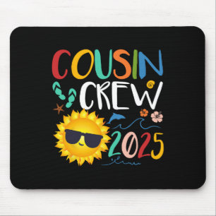 Tapis De Souris Chemise Cousin Crew 2025 Vacances de Famille Plage
