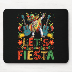 Tapis De Souris Chemise Dabbing mexicaine Cinco De Mayo Femmes Et