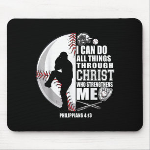 Tapis De Souris Chemise de baseball Enfants Filles Christian Jesus