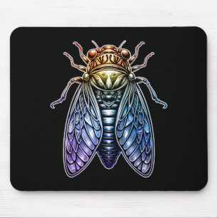 Tapis De Souris Chemise de cigale insecte Grande Frérie orientale