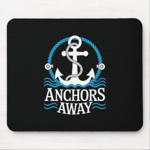 Tapis De Souris Chemise de couple d'appareillage drôle de bateau d