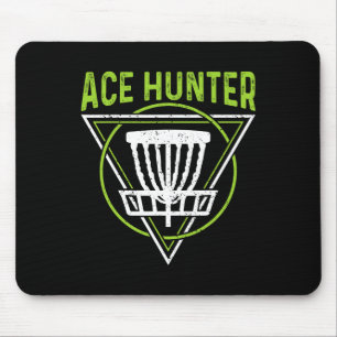 Tapis De Souris Chemise de Disc Golf Drôle Chasseur d'As Disc Golf