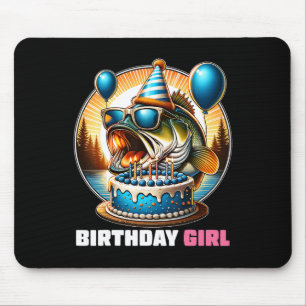 Tapis De Souris Chemise de fête d'anniversaire drôle de fille de p