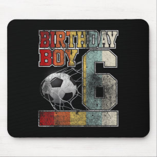 Tapis De Souris Chemise de football pour garçon de 6 ans pour anni