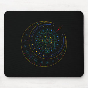 Tapis De Souris Chemise de géométrie sacrée