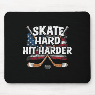 Tapis De Souris Chemise de hockey Cadeaux pour garçon de hockey Éq