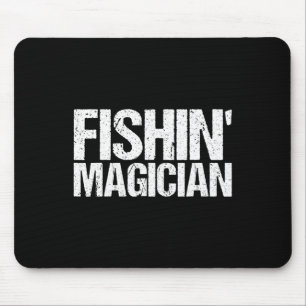 Tapis De Souris Chemise de magicien de pêche Drôle de pêche