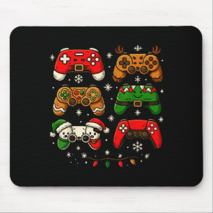 Tapis De Souris Chemise de Noël ringarde pour garçons hommes, mane