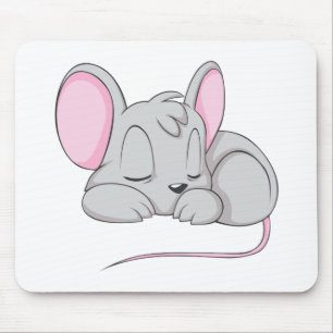 Tapis De Souris Chemise de petit somme de rat de souris de bébé de