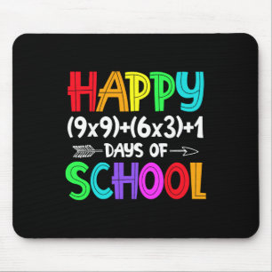 Tapis De Souris Chemise de professeur de mathématiques pour 100 jo