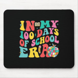 Tapis De Souris Chemise de professeur pour enfants 100e jour Dans