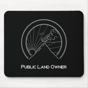 Tapis De Souris Chemise de propriétaire de terres publiques - Rand