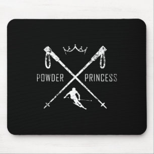 Tapis De Souris Chemise de ski Princess Powder