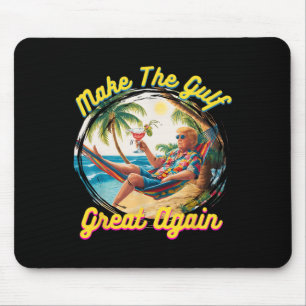 Tapis De Souris Chemise drôle de Trump Faire le Golfe Grand Trump