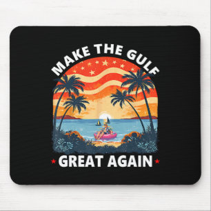Tapis De Souris Chemise drôle vintage Trump Faire à nouveau grandi
