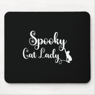 Tapis De Souris Chemise éffrayante Maman Chat