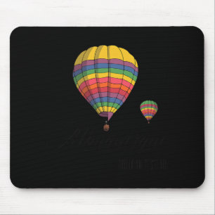 Tapis De Souris Chemise Festival de Ballons d'Albuquerque Nouveau-