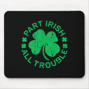 Tapis De Souris Chemise homme femme enfants Saint-Pat en partie ir