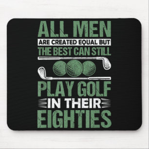 Tapis De Souris Chemise Hommes Anniversaire Golf Tous Égaux