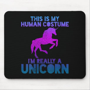 Tapis De Souris Chemise licorne pour femmes - Citation drôle de co