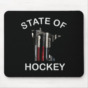 Tapis De Souris Chemise Minnesota State Of Hockey - État du hockey