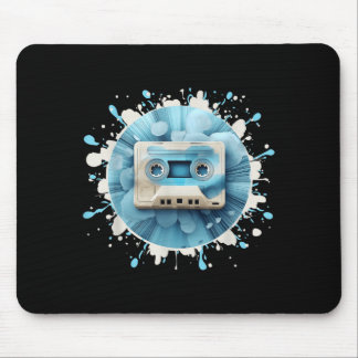 Tapis De Souris Chemise Old School avec mixtape Hip Hop 80s 90s